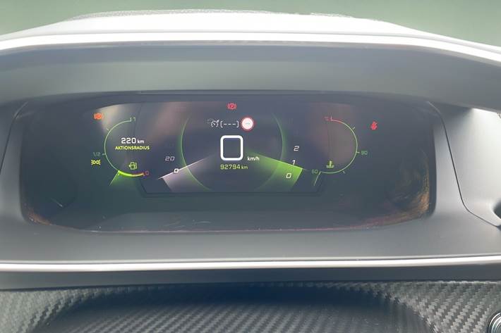 Sort Peugeot 208 fra 2020