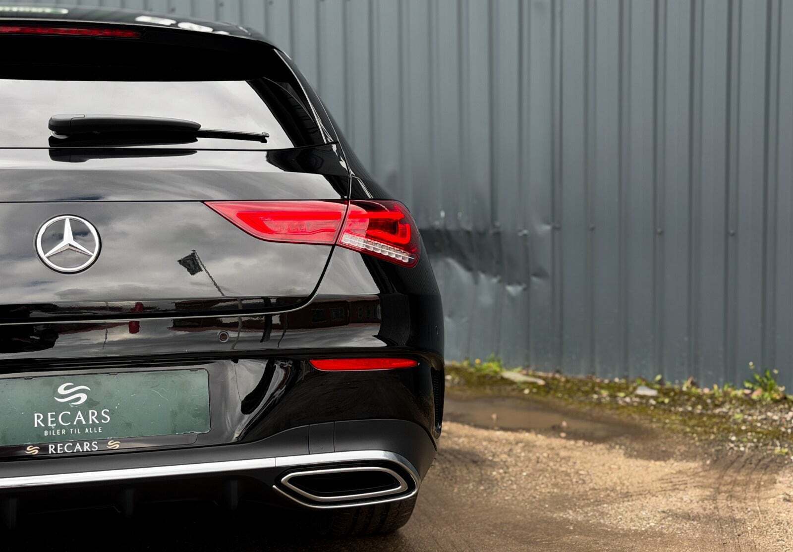 Sort Mercedes CLA250 e fra 2021