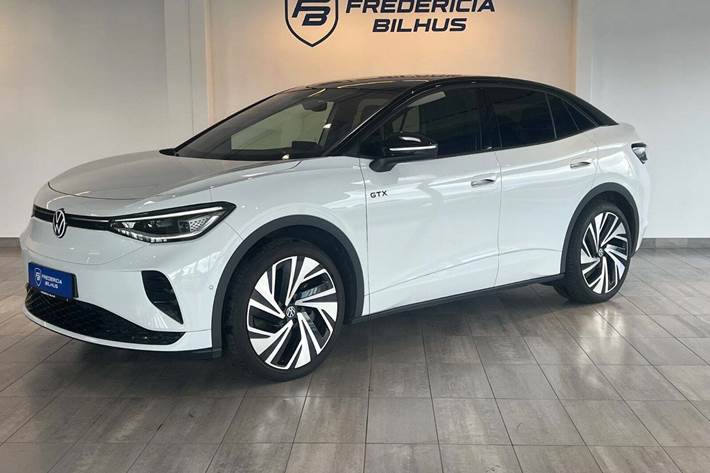 Hvid VW ID.5 fra 2023 set udefra