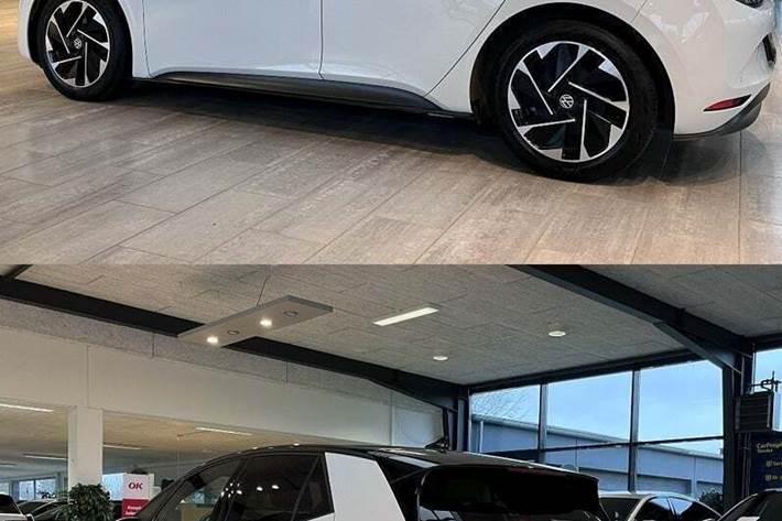 Hvid VW ID.3 fra 2021