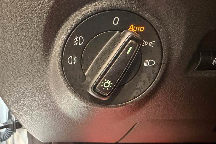 Hvid Skoda Fabia fra 2017