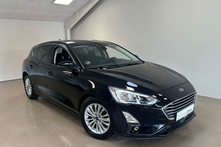 Sort Ford Focus fra 2018