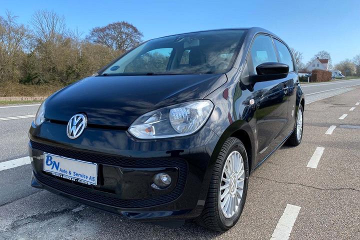 Sort VW UP! fra 2016 set udefra
