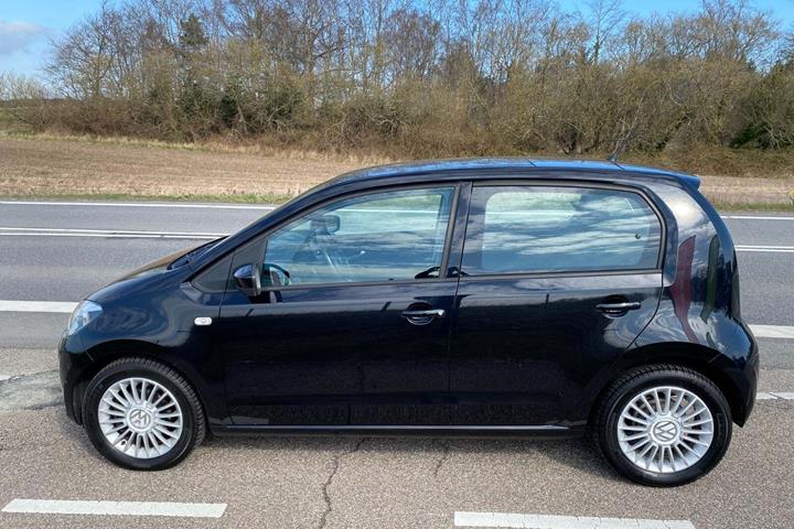 Sort VW UP! fra 2016