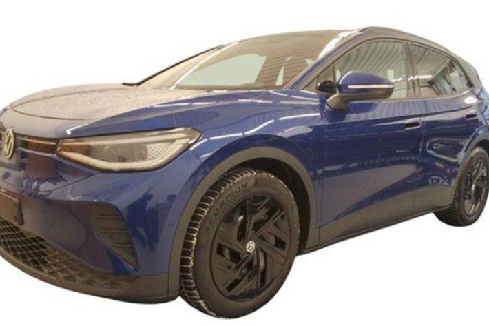 Blå VW ID.4 fra 2025