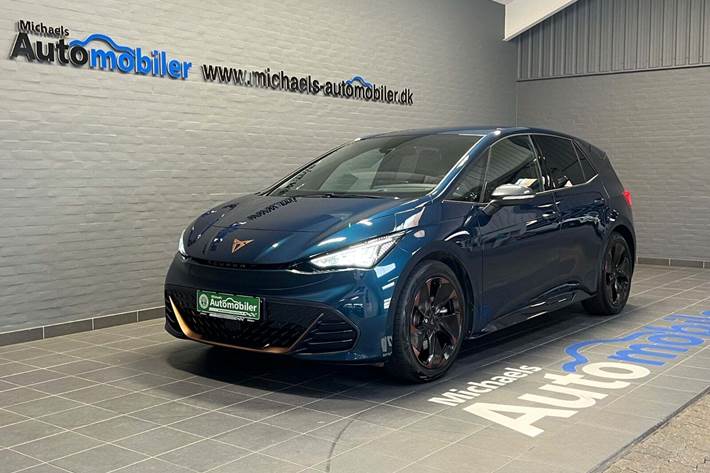 Blå Cupra Born fra 2023