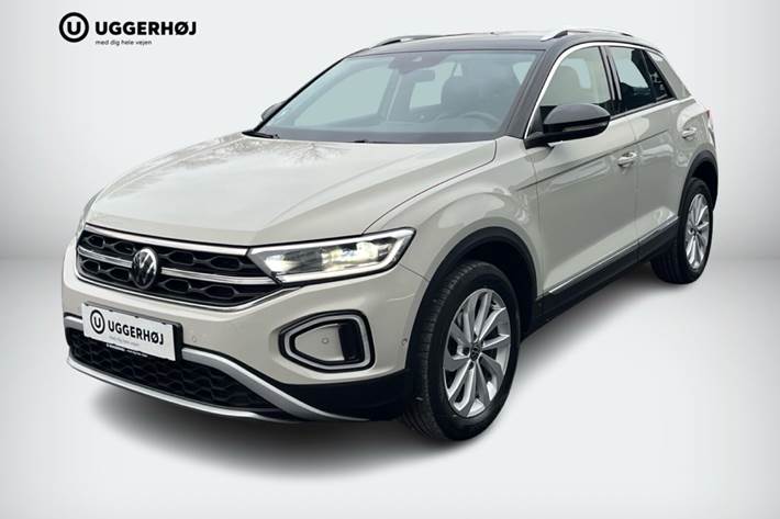 Grå VW T-Roc fra 2023