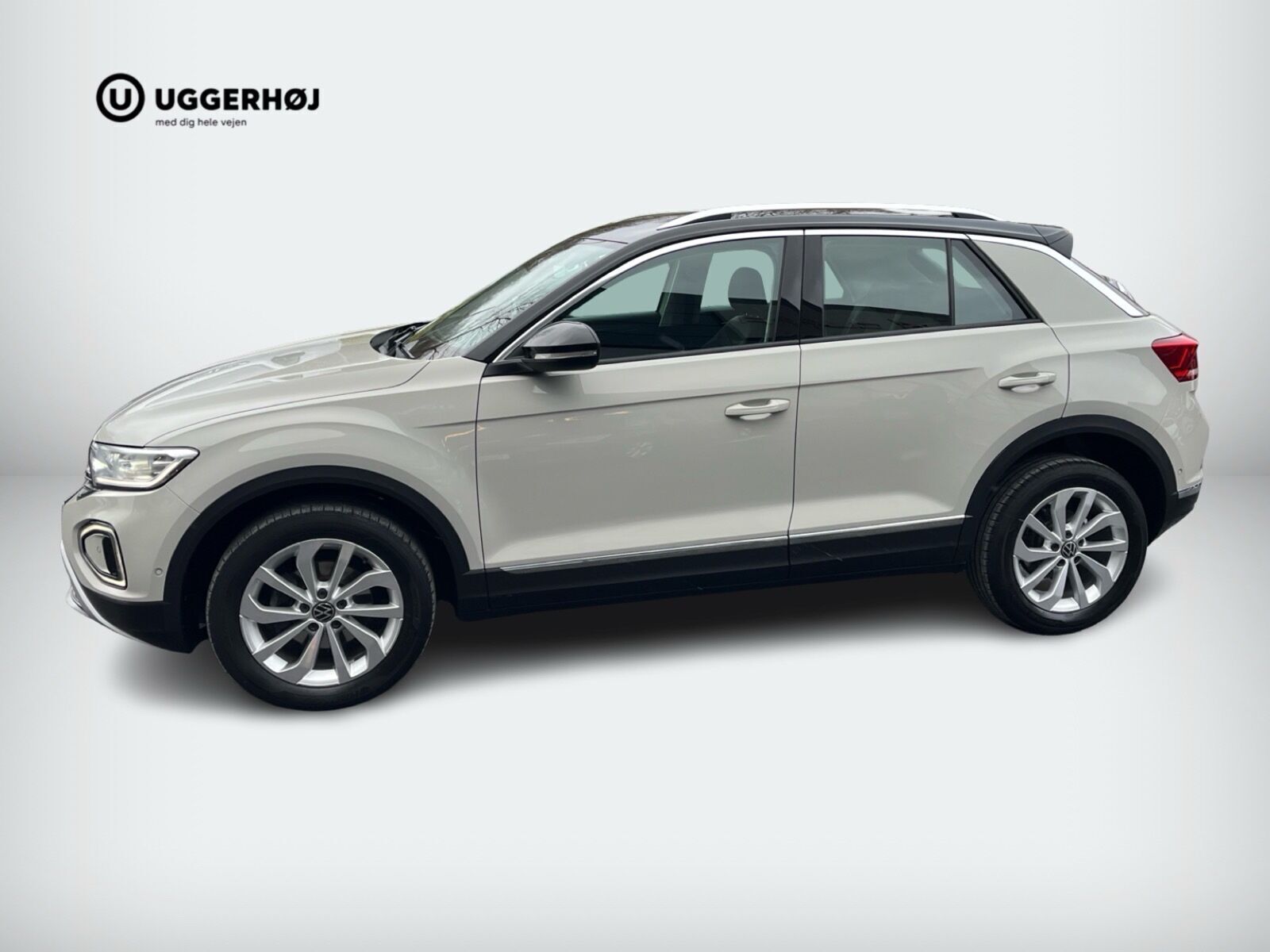 Grå VW T-Roc fra 2023