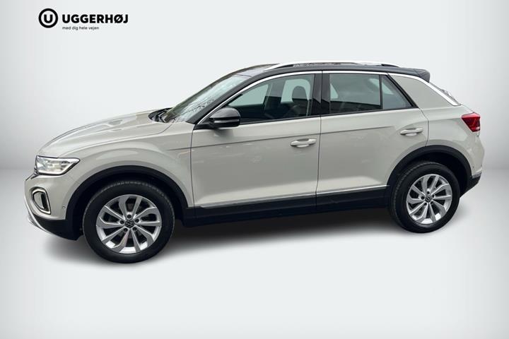 Grå VW T-Roc fra 2023