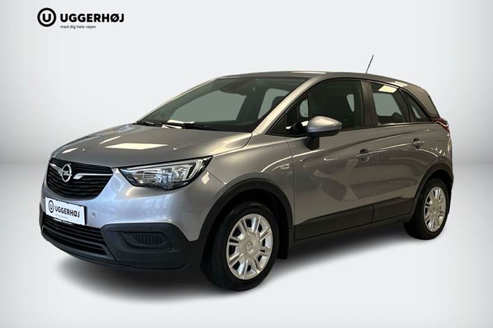 Grå Opel Crossland fra 2020