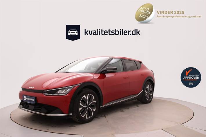 Rød Kia EV6 fra 2021