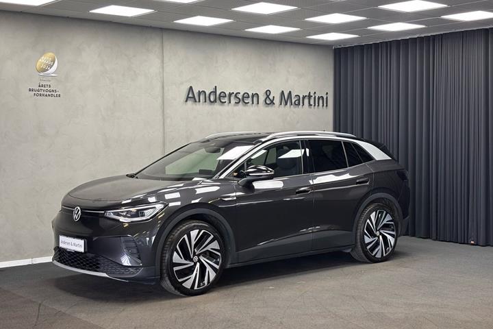 Grå VW ID.4 fra 2020 set udefra