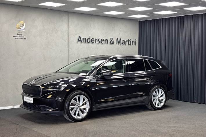 Sort Skoda Enyaq fra 2021