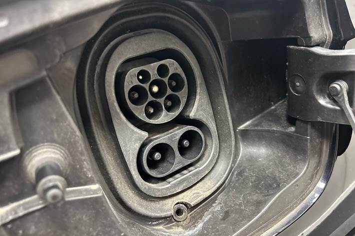 Sort Skoda Enyaq fra 2021