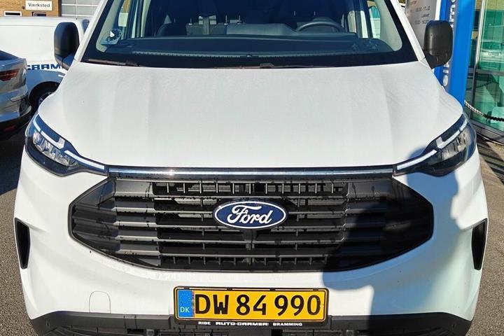 Hvid Ford Transit Custom fra 2024