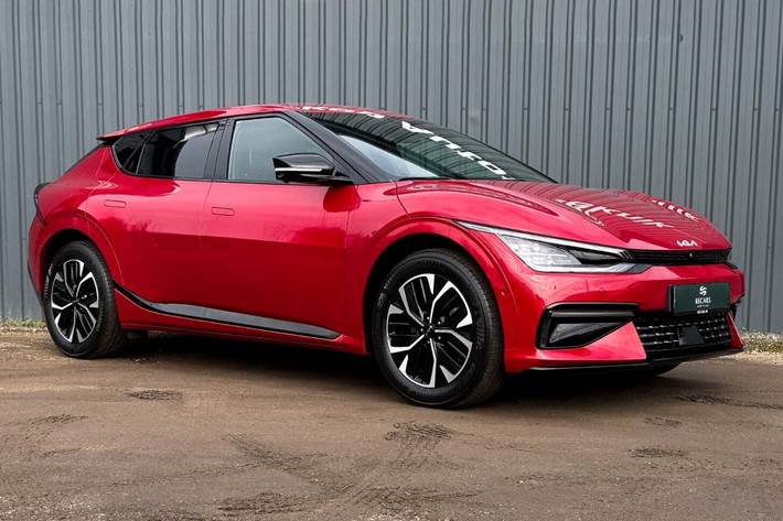 Rød Kia EV6 fra 2022