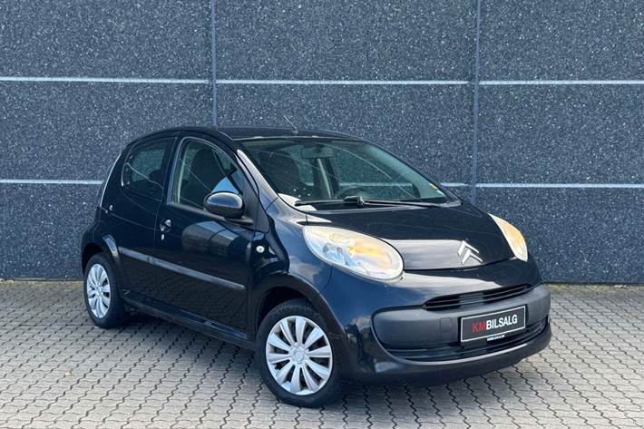 Sort Citroën C1 fra 2008 set udefra