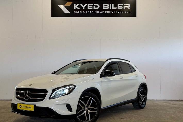 Hvid Mercedes GLA220 d fra 2017