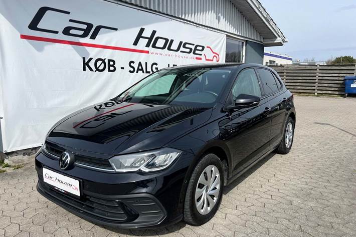 Sort VW Polo fra 2022