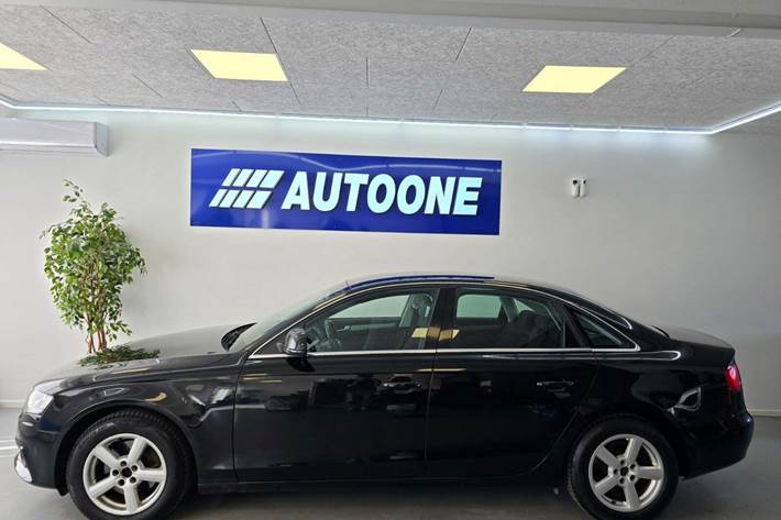 Sort Audi A4 fra 2008