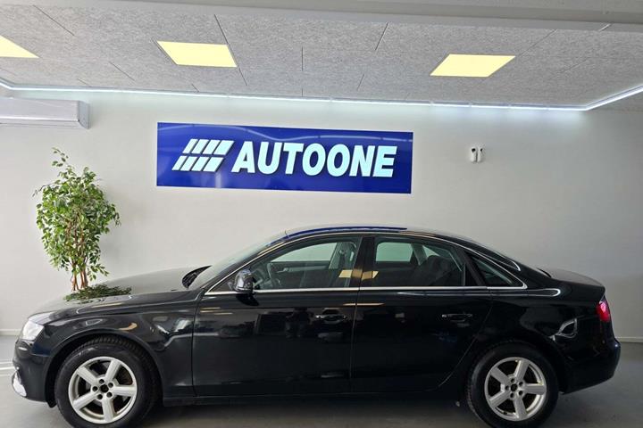 Sort Audi A4 fra 2008