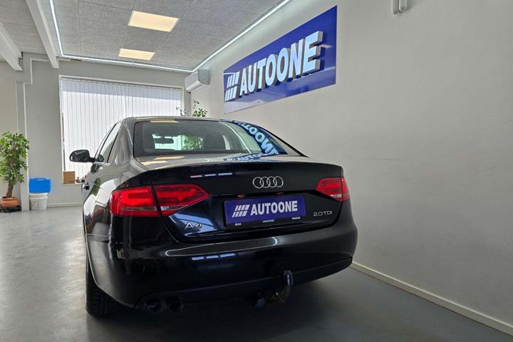 Sort Audi A4 fra 2008