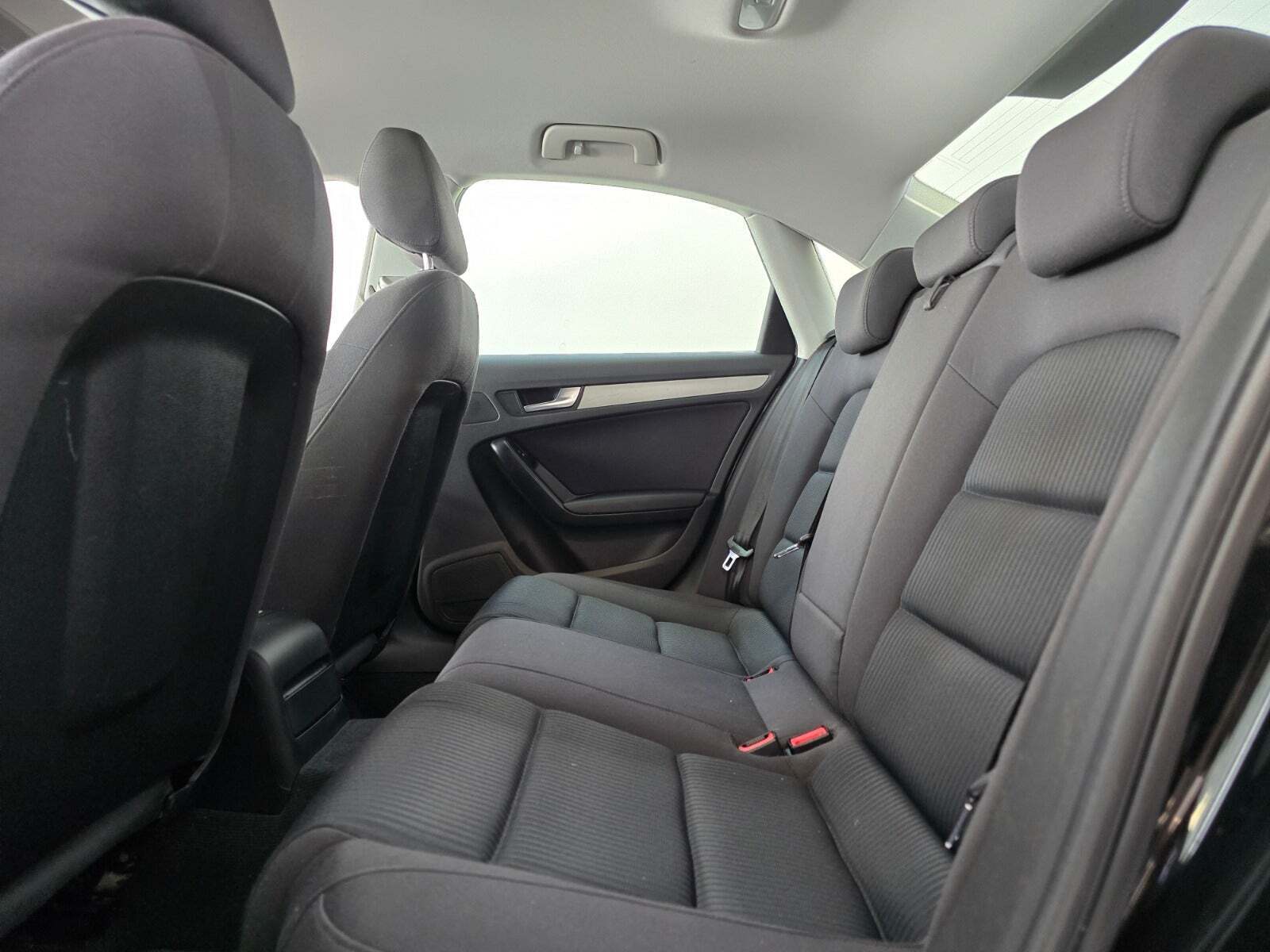 Sort Audi A4 fra 2008