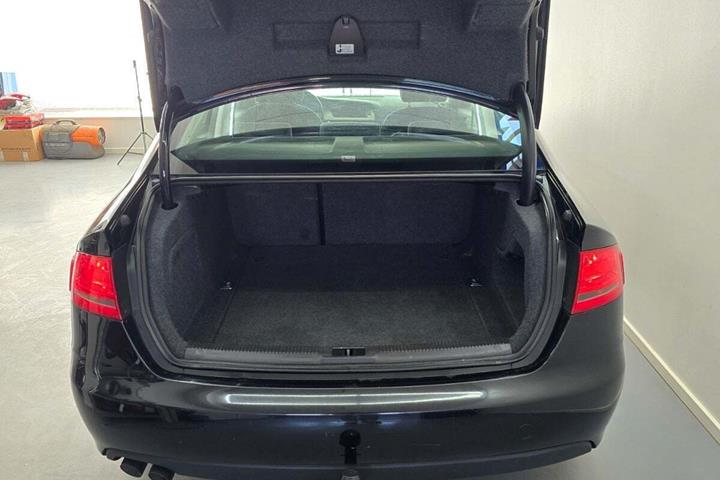 Sort Audi A4 fra 2008