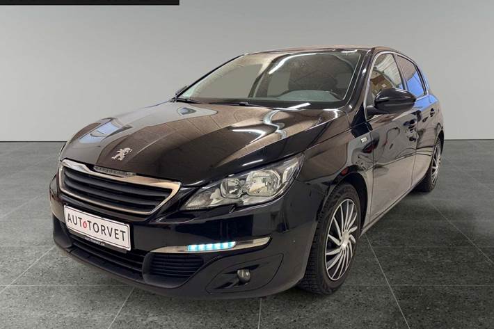 Sort Peugeot 308 fra 2015