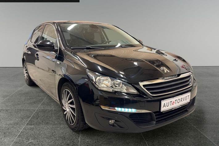 Sort Peugeot 308 fra 2015