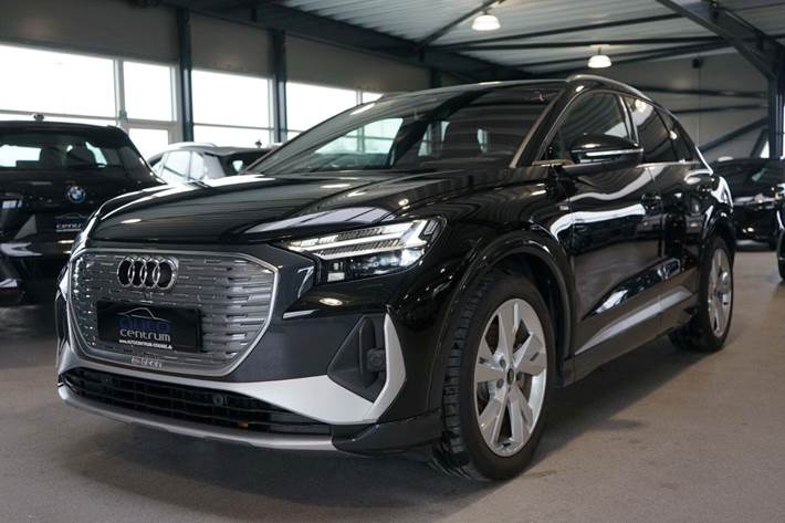 Sort Audi Q4 e-tron fra 2024