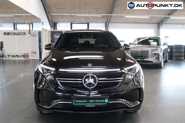Sort Mercedes EQC400 fra 2020