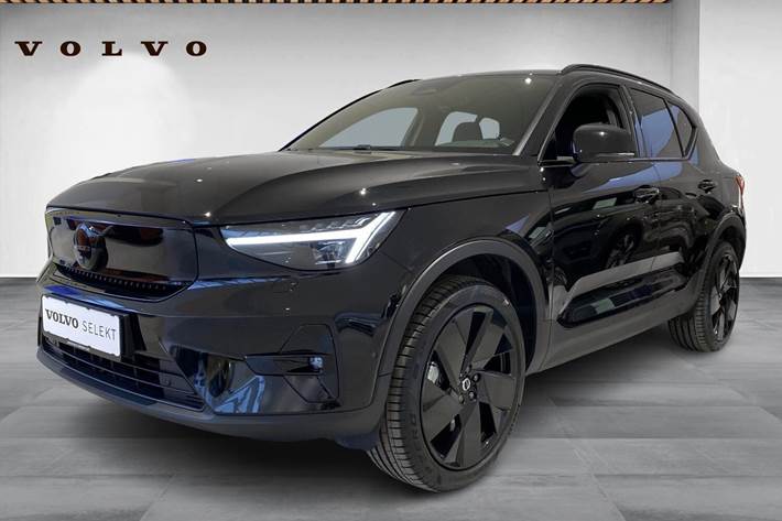 Sort Volvo EX40 fra 2024