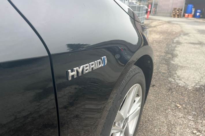 Sort Toyota Corolla fra 2021