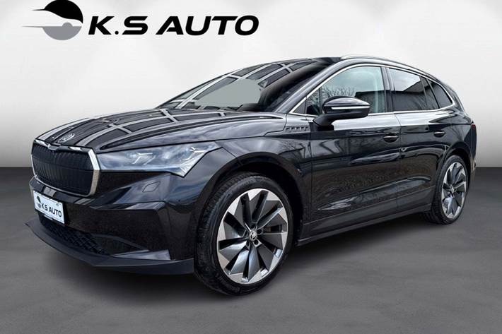 Sort Skoda Enyaq fra 2021