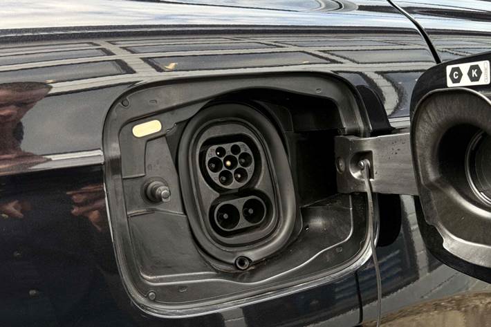 Sort Skoda Enyaq fra 2021