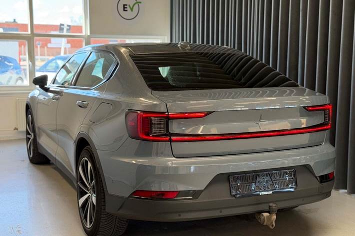 Grå Polestar 2 fra 2021