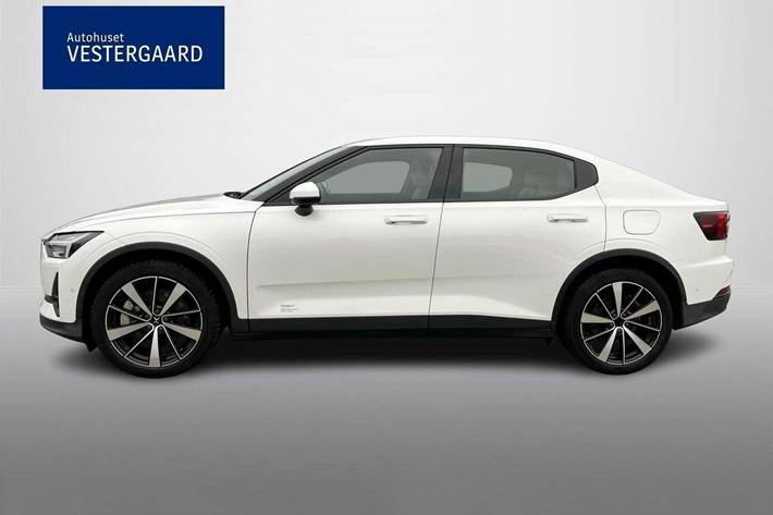 Hvid Polestar 2 fra 2022