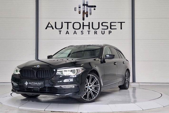 Sort BMW 530i fra 2018