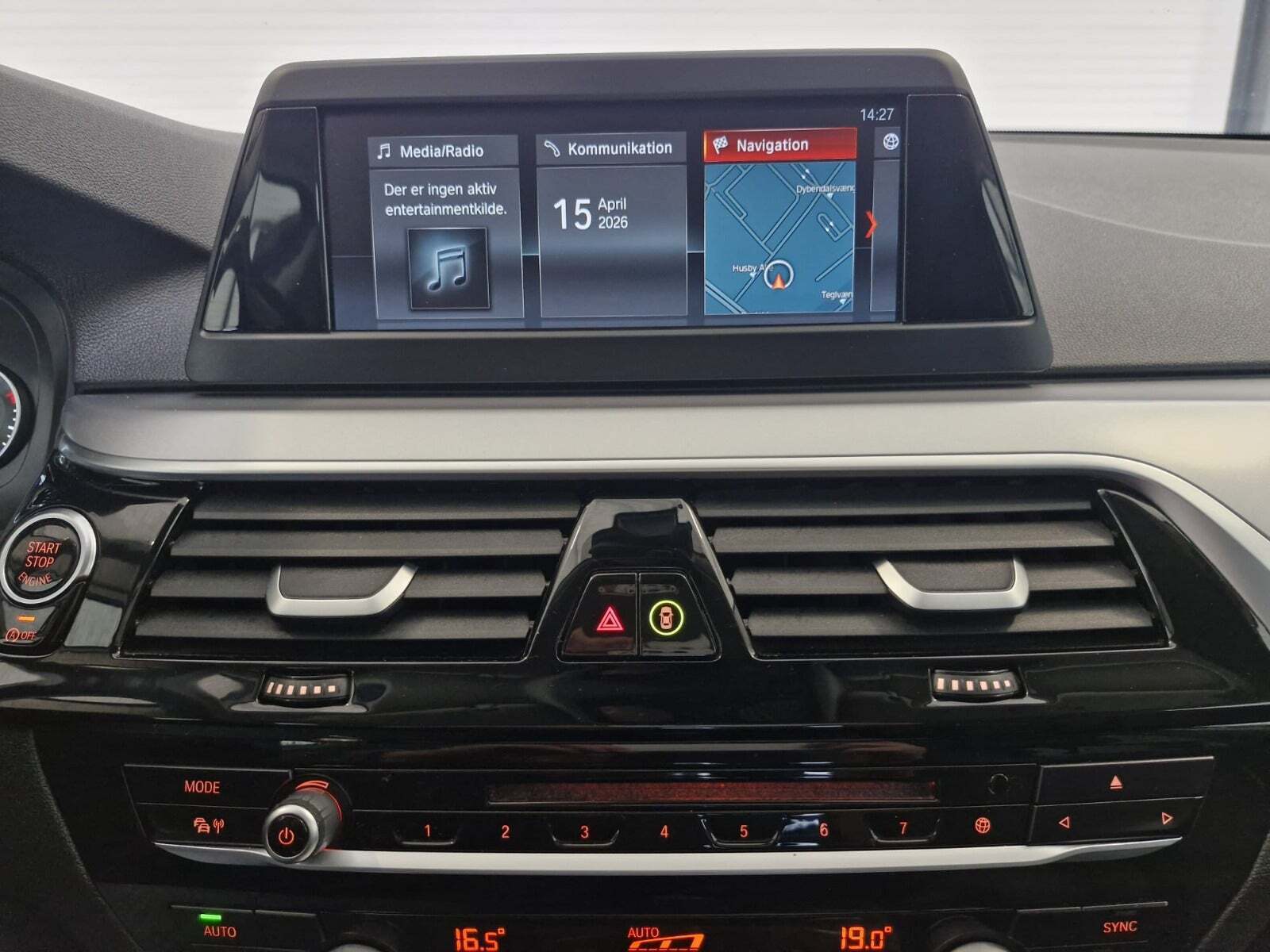 Sort BMW 530i fra 2018