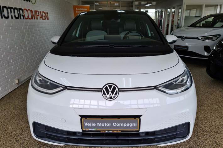Hvid VW ID.3 fra 2021