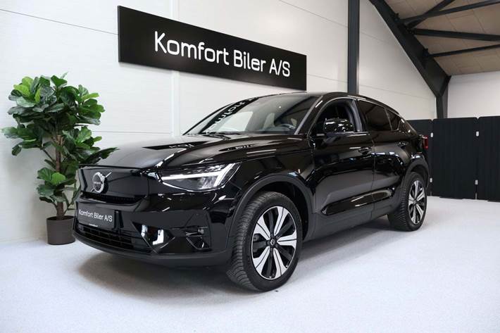 Sort Volvo C40 fra 2023