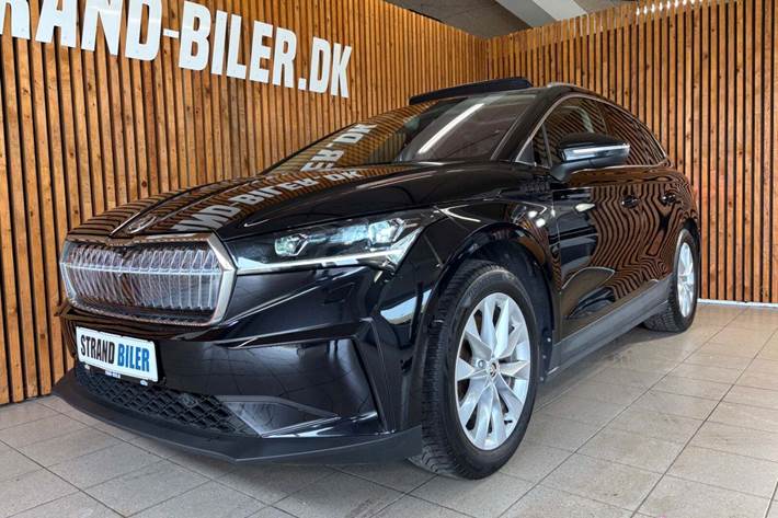 Sort Skoda Enyaq fra 2022