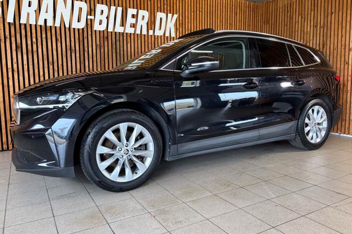 Sort Skoda Enyaq fra 2022