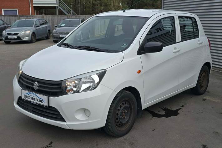 Hvid Suzuki Celerio fra 2015