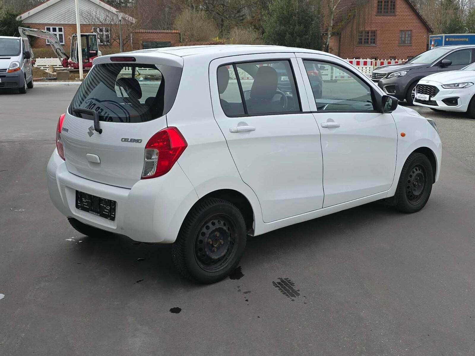 Hvid Suzuki Celerio fra 2015