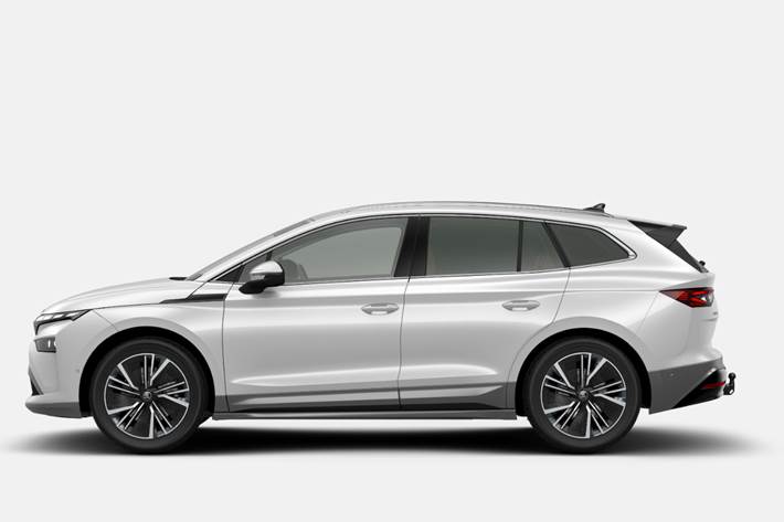 Hvid Skoda Enyaq fra 2026