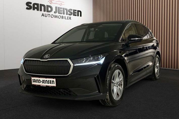 Sort Skoda Enyaq fra 2025