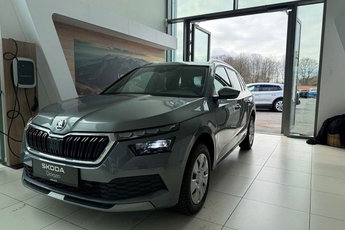 Grå Skoda Kamiq fra 2022