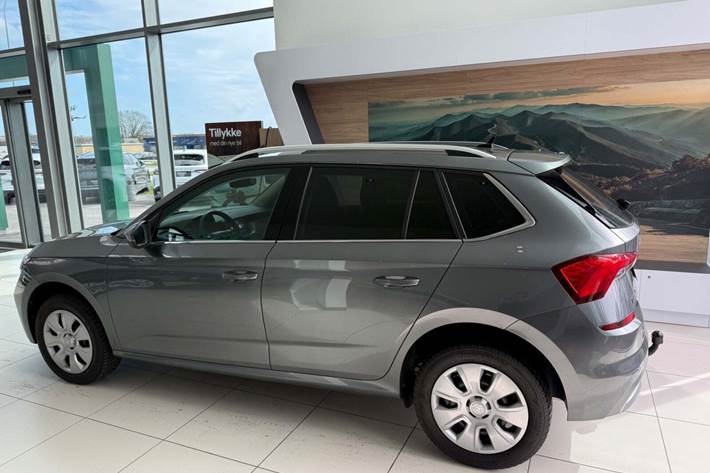 Grå Skoda Kamiq fra 2022